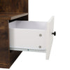 Retro Bedside Table Drawer Cabinet Bedroom Furniture Storage Shelf UK