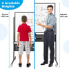 Magnetic White Board Large Standing White Board 120 x 90 CM Office-Black