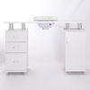 Professional Manicure Table Technician Nail Art Beauty Salon Bar Station Desk UK