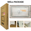 Bluetooth Bathroom Mirror With LED Lights Shaver Socket Demister 800x600mm