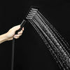 Bathroom Shower Set Black Exposed Shower System Mixer Taps With Twin Fzxarceqtvq
