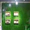 6 X Artificial Plant Mat Greenery Hedge Grass Panel Backdrop Wall Fence Decor UK