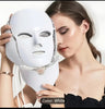 7 LED Light Photon Therapy Face Neck Mask Rejuvenation Skin Wrinkles Anti-aging