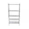 Heavy Duty 5 Tier Garage Shelving Unit Storage Shelves Shelf Racking Wire Shelf