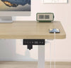 Electric Standing Desk 140X70cm with USB Charging Height Adjustable Desk - Beige