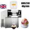 Commercial Snowflake Ice Cream Machine Ice Shaver Maker 60KG/24H FREE UK POSTAGE