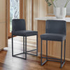 Bar Stools Counter Bar Stools with Backs Counter Stools Kitchen Bar Chairs 2Pcs