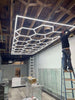 14 Hexagon LED Lighting Car Detail Van Garage Workshop Retail Lighting Barber