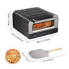 Smilesun Indoor Pizza Oven 12” Electric Pizza Maker 6 Presets & Timer with Kits