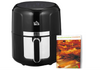 Air Fryer Oven 4L with Rapid Air Circulation Timer and Non stick Basket