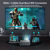 UHD Projector Smart 5G WiFi 4K Android Bluetooth Beamer AV Home Theater Movie UK