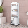 Rolling Laundry Sorter Cart Washing Basket Clothes Hamper Storage Bin On Wheels