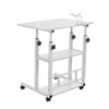 Notebook Computer Desk Height Adjustable Overbed Sofa Table Laptop Tray Small PC