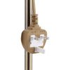 Tall Domed Lampshade Floor Lamp Standard Free Standing Living Room Home Light UK