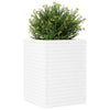 Garden Planter White 50x50x68.5 Solid Wood Pine G4G5