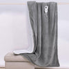 210x160cm Extra Large Heated Throw Electric Over Blanket Warmer Sherpa Fleece