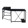 Computer Desk Office Study Workstation Metal Legs Home Corner Table Stand MDF