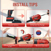 For Makita 18V Battery Electric Caulking Glue Gun with 2.0AH Battery + Charger