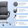 Executive Office Chair Reclining Office Chair with Headrest Dark Grey