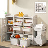 Children's Toy Storage Playroom Shelf Rack Kids Organiser Drawers Cabinet Box