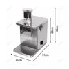 Potato Dicing Machine Cutter Food Chopper Vegetable Cube Cutting Machine Slicer