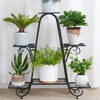 6 Tier Metal Plant Stand 6 Flower Pots Shelf Display Rack Garden Home Dec