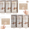 Bluetooth Hollywood Mirror Vanity Make Up Mirror Light LED Dressing Table Mirror