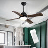 3/4/5 Blades Ceiling Fan & LED Lights Reversible Motor 52" Cooling Fan Lighting