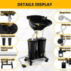 Hairdressing Shampoo Bowl Portable Salon Mobile Hair Washing Backwash Basin Sink