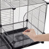 Portable Pet Dog Puppy Metal Training Cage Crate Metal Wire Cages 1 Door w/ Tray