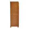 Entryway Sideboard Visible Doors Shoe Cabinet 5 Layers & Drawer Narrow Closet