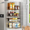 Magnetic Spice Rack Organizer 4 Tier Magnetic Spice Rack for Fridge Refrigerato