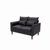 Panana Linen Fabric 2 & 3 Seater Sofa Couch with Wood Legs 3 Colours