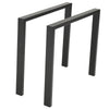 Pair of Furniture Legs Table Chair Bench Stand Feet Industrial Metal Base Frame