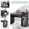 Computer Desk with Drawer & CPU Stand Laptop PC Desk Compact Study Desk