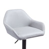 Set of 2 Barstool Kitchen Breakfast Swivel Pub Counter Gas Lift PU Leather Chair