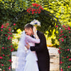 218x119x44CM Steel Garden Arch for Wedding & Climbing Plants with Stakes