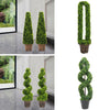Realistic Potted Topiary Tree In/Outdoor Garden Artificial Plant Bush Foliage UK