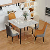 Heavy Duty Marble Slate Kitchen Dining Table Indoor Outdoor CounterPub Bar Table