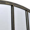 Large Window Garden Mirror Wall Mounted Metal Frame Floral Indoor Outdoor Decor
