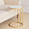 SMALL ROUND COFFEE TABLE TEAPOY SOFA BED SIDE END STAND BEDROOM NIGHTSTAND DESK