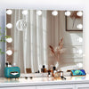 Hollywood Mirror Vanity Make Up Mirror with 14 Lights LED USB Charging Mirror UK
