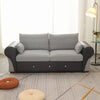 Upholstered Fabric 2 3 Seater Sofa Suite Couch Settee Set Padded Seat Furniture