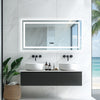 1200x600mm Bathroom Mirror LED Lights Large Illuminated Mirror Bluetooth