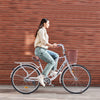24/26inch Wheels Adult City Bike Vintage Women Bicycle 7 Speed lady Cycle Basket