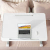 Folding Laptop Table Bed Tray Sofa Lap Desk Notebook Stand Adjustable Height NEW