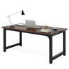 63 Inch Executive Desk, Modern Large Office Computer Desk Simple Workstation
