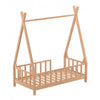 Wooden Kids Treehouse Bed Frame Childrens Toddlers Floor Bed Frame Low Bedstead
