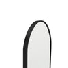 120cm Tall Full Length Wall Mirror Cloakroom Dressing Arched Metal Frame Mirror