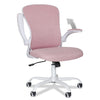 Pink Mesh Office Chair Ergonomic Computer Desk Seat Swivel Armchair 30° Rocking